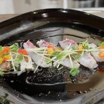 トリワイン ＰＩＫＯＳＨＨＨＵ - 鯛のカルパッチョ