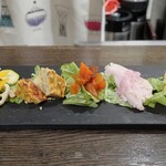 トリワイン ＰＩＫＯＳＨＨＨＵ - 前菜５種盛