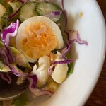 伊太利亭 - ★平日限定ツインランチ（990円）★サラダ（たまご、マカロニ入り