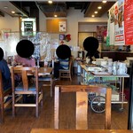 伊太利亭 - 店内（座席より右まわり）➡