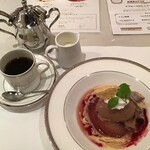 上野精養軒 松屋銀座店 - デザートとコーヒー