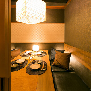 Equipped with many private rooms with sunken kotatsu seats!