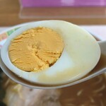 四日市庁舎 食堂 - 茹で玉子アップ