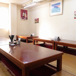 くつろげる店内