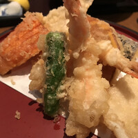 天ぷら ひさご - 海老2魚介2野菜3