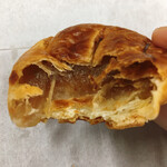 和菓子処 大角玉屋 - いちぢく饅頭　断面