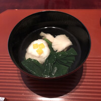 祇園迦陵 - しんじょふわふわ　お吸い物