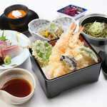 日本料理 都 - 天麩羅重御膳2021-1