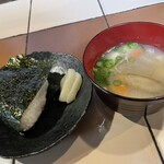 寿里庵 - おむすびと味噌汁