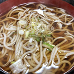 みらく食堂 - 天丼セットのミニかけそば