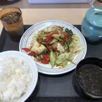 唐星 - ♪ももから回鍋肉定食￥759-￥100＝￥659