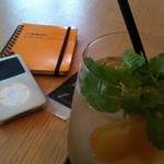 cafe Ginger - 2012/07/27 GINGER MINT SODA、Note、iPod