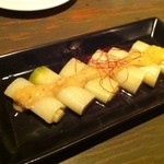 富士屋本店 ワインバー - ネギのマリネ　400円