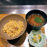 鉄板　前川 - ガーリックライス