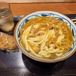 丸亀製麺 - カレーうどん+お稲荷