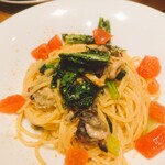 バルピノーロ - 牡蠣と 小松菜のパスタ