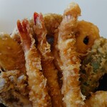 天ぷら家えび蔵 - 具沢山( ꈍᴗꈍ)