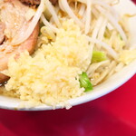 ラーメン二郎 - ニンニク多め