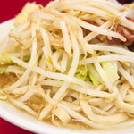 ラーメン二郎 - ヤサイ（そのまま）