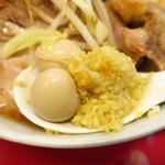 ラーメン二郎 - ショウガ半分