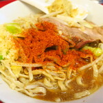 ラーメン二郎 - 一味投下～♪