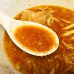 ラーメン二郎 - このスープがウマイ♪