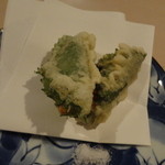 薮原十区 - 雲丹の天ぷら