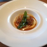 嘉門 - 海老のカダイフ巻き、美味しい！