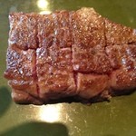 嘉門 - ミディアムレアです。