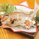 Minoo Imamiya Yoshida - お食い初め焼き鯛