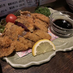 魚酔 - 蝦夷鹿のカツ