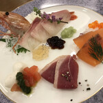 Asahi Biruen Shiroishi Hamanasukan - びっくりした前菜