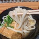 本場さぬきうどん 親父の製麺所 - ちょいヤワな茹で具合