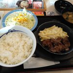 Matsuya - カットステーキ定食