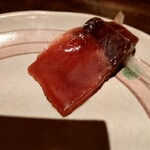 ひとし - 本まぐろのレバ刺風　550円