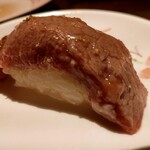 ひとし - 石垣牛寿司（タレ・塩）2貫　280円／貫