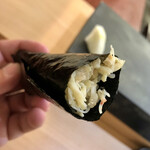 兄弟寿し - 佐渡ずわい蟹手巻き