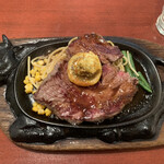 くいしんぼステ－キハウス - くいしんぼステーキ(200g)￥790