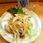 いわし亭 - いわし南蛮漬け（￥370）。酢の加減は強すぎず、油のコクも感じられる