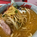 ラーメン山岡家 - 特製もやし味噌ラーメン