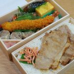 崎陽軒+DELI - シウマイしょうが焼弁当！