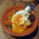 オー・ペシェ・グルマン - ラタトゥイユ　ポーチドエッグ添え850円