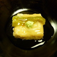 うかい鳥山 - 胡麻豆腐揚出し
