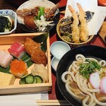 目黒魚金 - 掴み寿司定食 1,738円