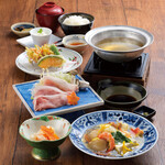 Monthly Meal B (Olive pork Takase tea shabu and winter feast/December)
