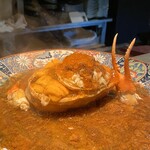 KOTETSU - ズワイガニとせいこ蟹 雲丹といくら乗せ 外子のあんかけ