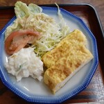 Asahi Shiyokudou - セットのおかず