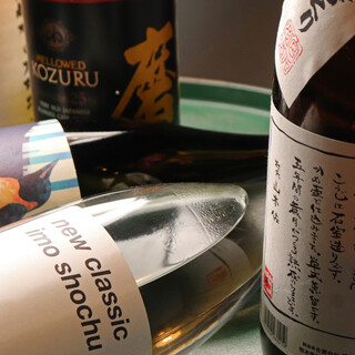 <Alcohol> that pursues compatibility with Juwari soba and mutton Meat Dishes