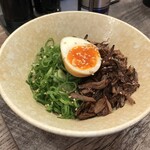 中華そば 当たり - 当たりの鶏飯（320円）