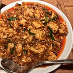 四川料理 龍の子 - 「麻味」と「辣味」、 二つの辛味が合わさって独特の美味しさを醸し出す麻婆豆腐